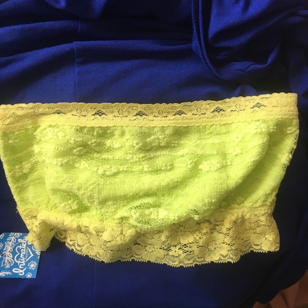 - Free People XS Ginger Bandeau Lace Bra! NEW! - Picture 3 of 9